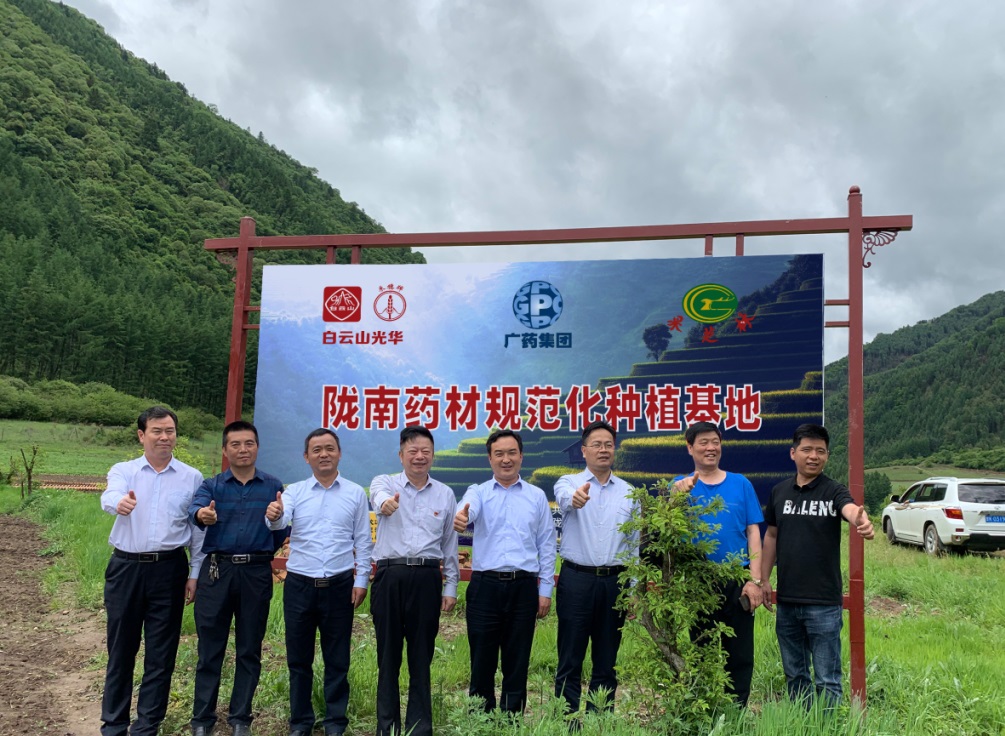 药材好，药才好 ——白云山幼柴胡颗粒北柴胡规范化种植基地正式揭牌！